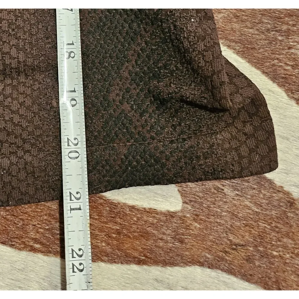 Vintage NikiBiki Y2K Long Tank Top Brown Animal Print Grunge Whimsigoth OS - Picture 8 of 8